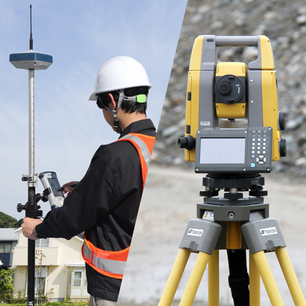 プロサーベイヤー3D GNSS TS 測量